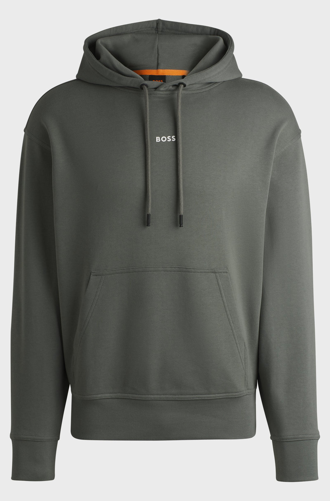 BOSS Hoodies Regular Fit in Cotton - WESMALLHOOD 10244192 01-50514530- Concorde Fashion#color_grey-076