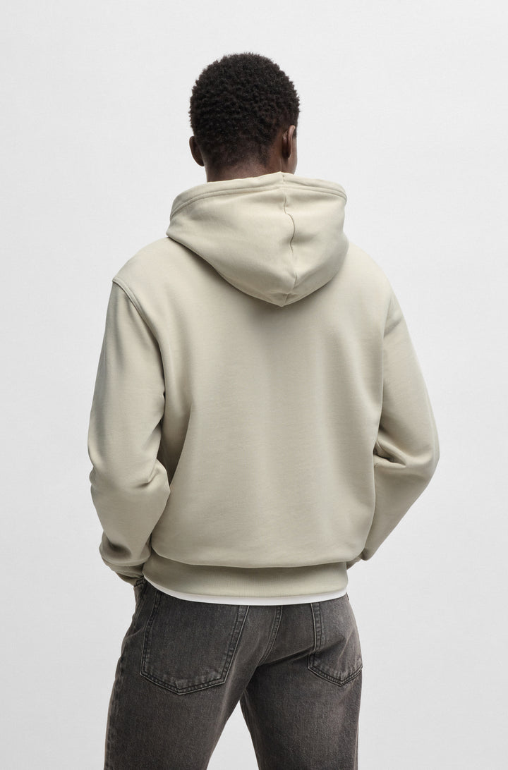 BOSS Hoodies Relaxed Fit in Cotton - WEBASIC_HOOD 10244192 01-50523074- Concorde Fashion#color_beige-271
