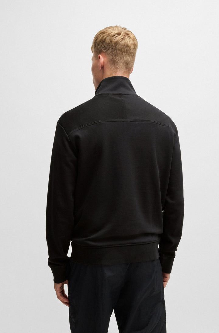 BOSS Sweatshirts Relaxed Fit in Cotton - ZE_COURDUROY 10244192 01-50528476- Concorde Fashion#color_black-001