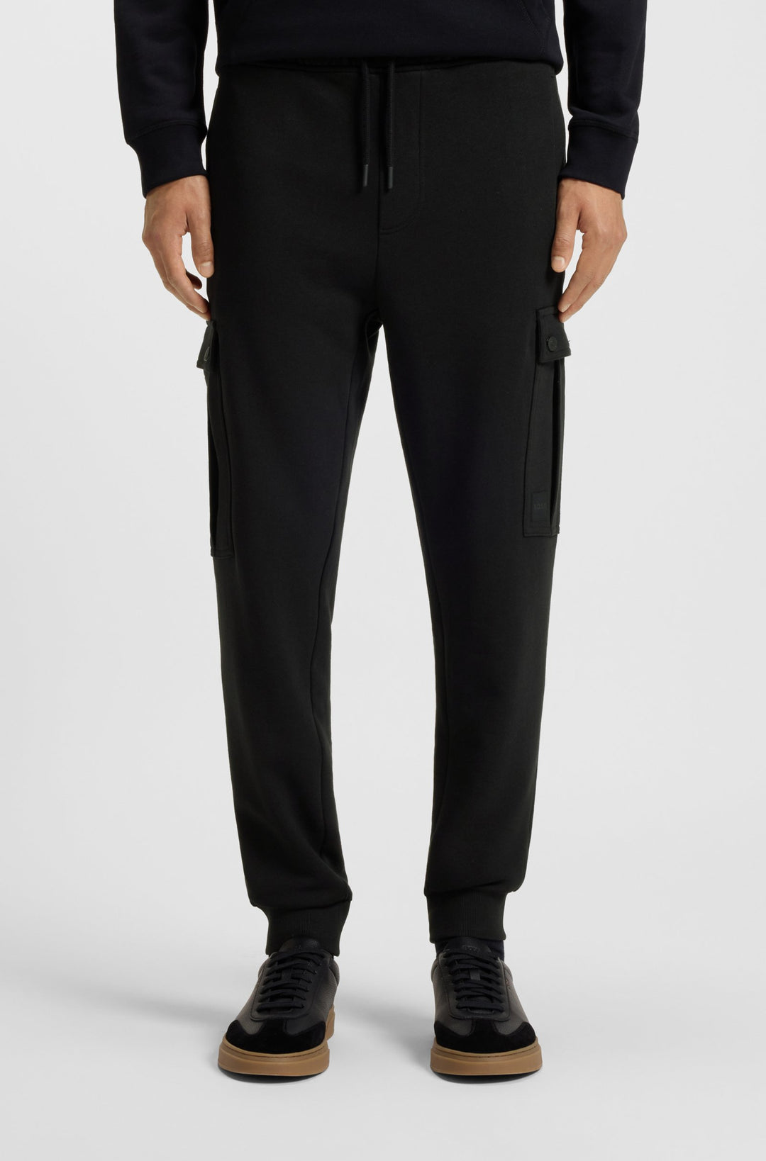 BOSS Jogging Pants Relaxed Fit - SETEAM 50542917- Concorde Fashion#color_black-001