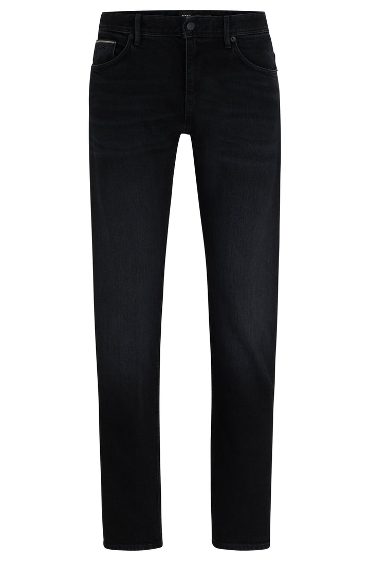 BOSS Slim Fit Jeans in Cotton Mix - DELAWARE3-1EDGE_CNY 10244667 02-50508408- Concorde Fashion#color_charcoal-016