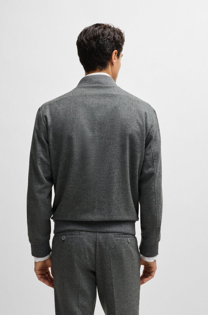 BOSS Blazers Slim Fit in Wool Mix - P-HANRY-BMB-234 10244939 01-50502547- Concorde Fashion#color_silver-042