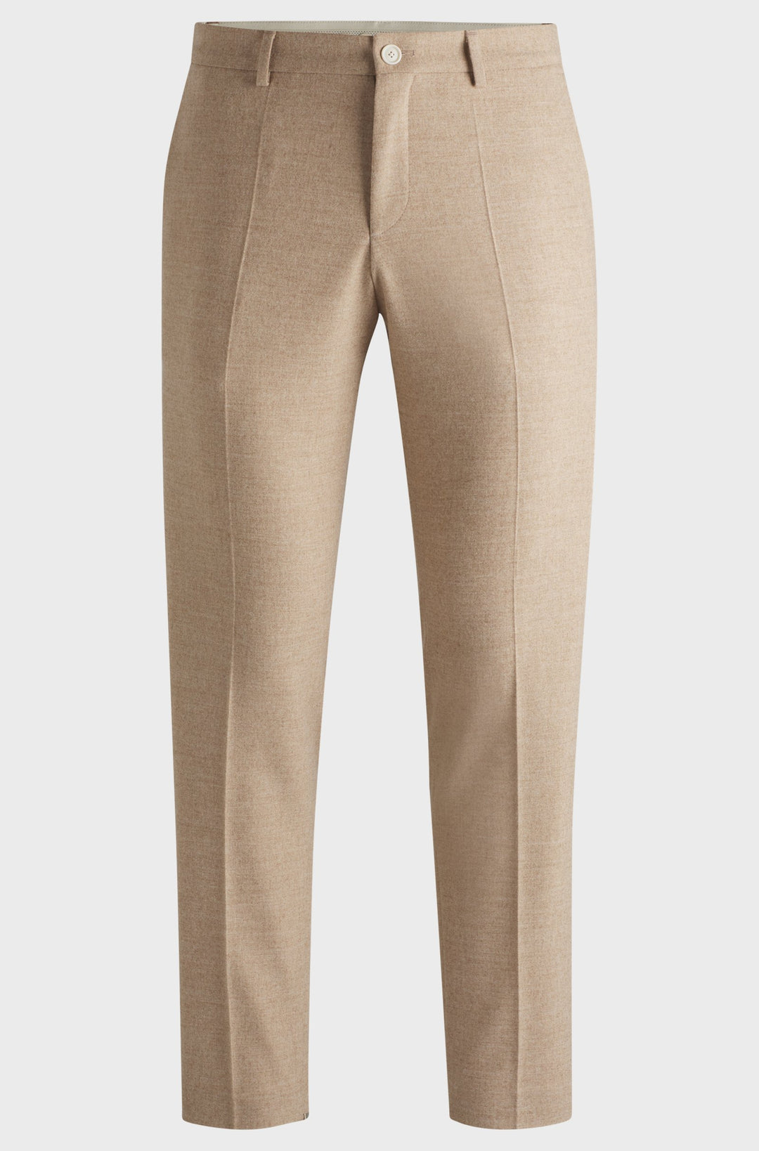 BOSS Trousers Slim Fit in Wool Mix - P-GENIUS-CW-WG-244 10244939 01-50530644- Concorde Fashion#color_white-131