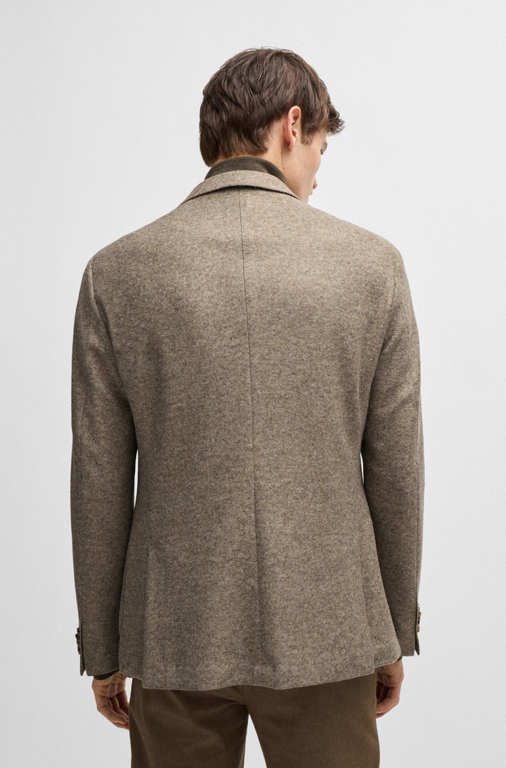 BOSS Blazers Slim Fit in Wool Mix - C-HANRY-J-233 10245035 01-50502533- Concorde Fashion#color_beige-260