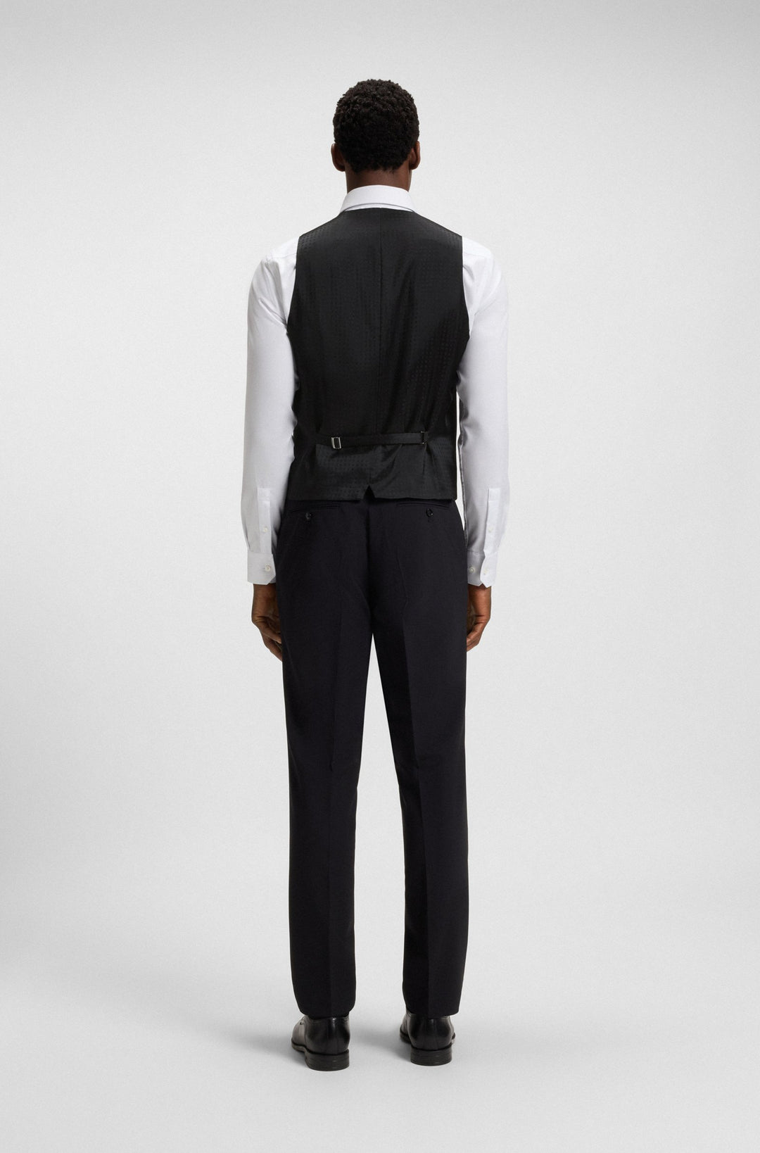 BOSS Vests Slim Fit - H-HUGE-VEST-MM-224 50479995- Concorde Fashion#color_black-001