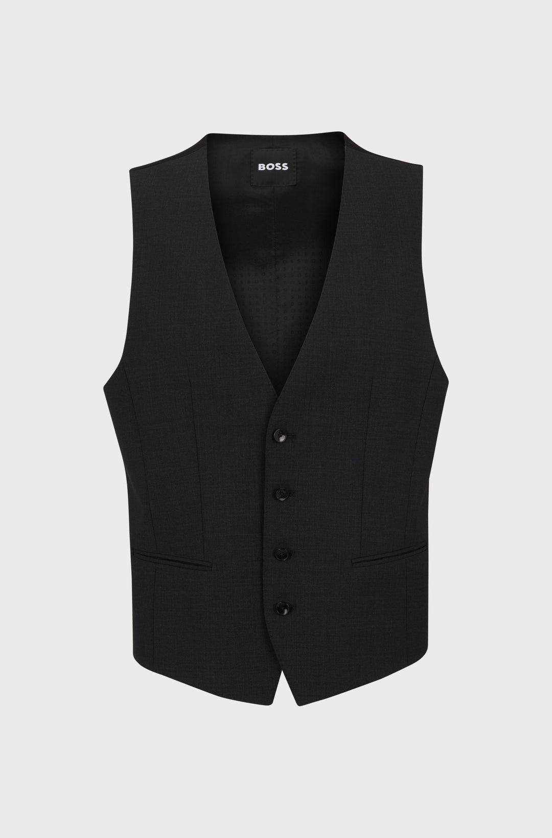 BOSS Vests Slim Fit - H-HUGE-VEST-MM-224 50479995- Concorde Fashion#color_grey-021