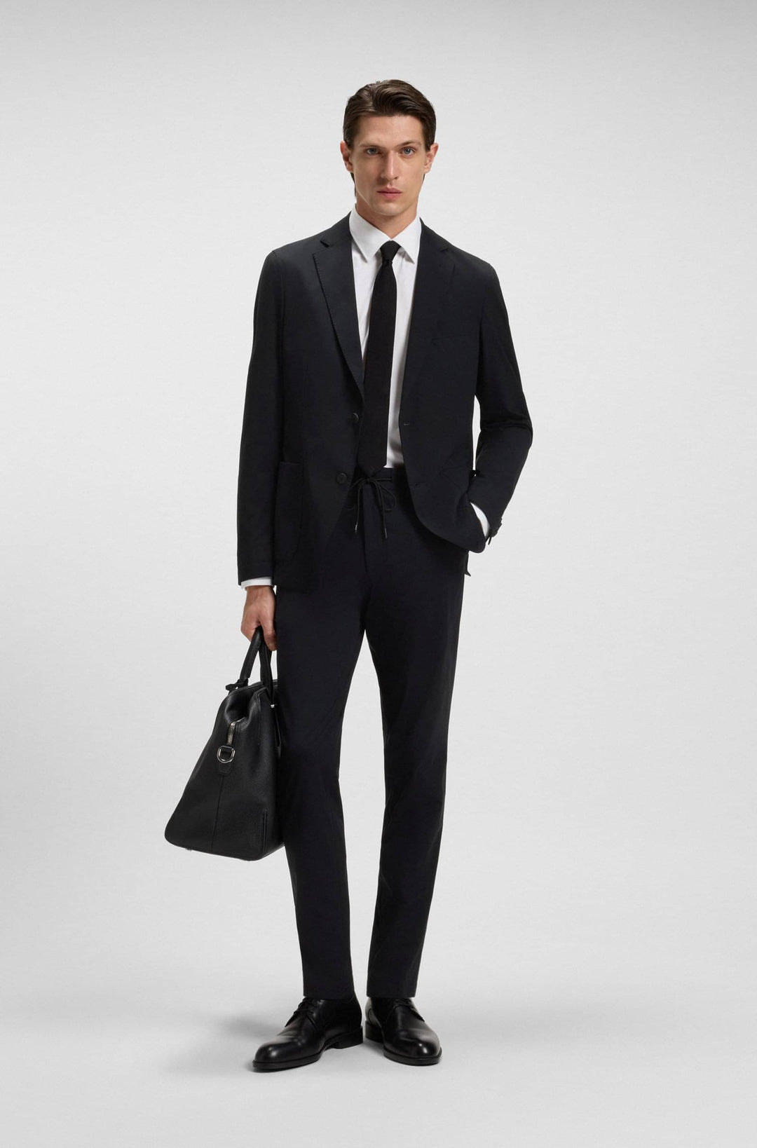 BOSS Trousers Slim Fit - P-GENIUSJ-RDS-WG-233 50502477- Concorde Fashion#color_black-001