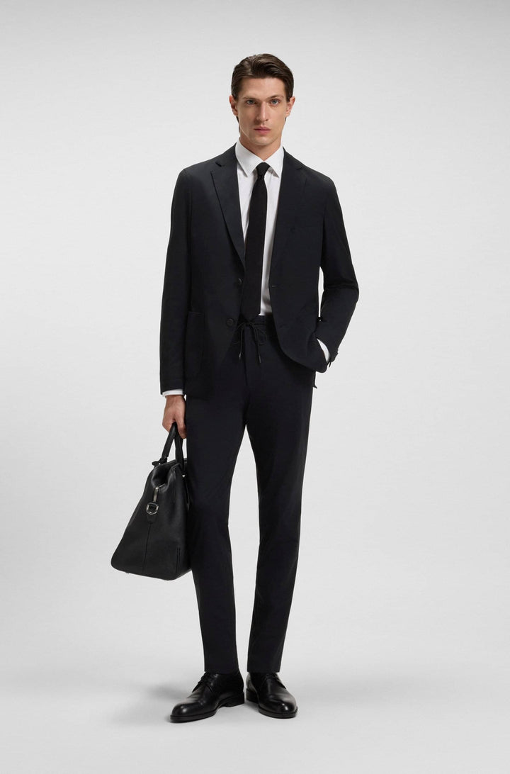 BOSS Trousers Slim Fit - P-GENIUSJ-RDS-WG-233 50502477- Concorde Fashion#color_black-001