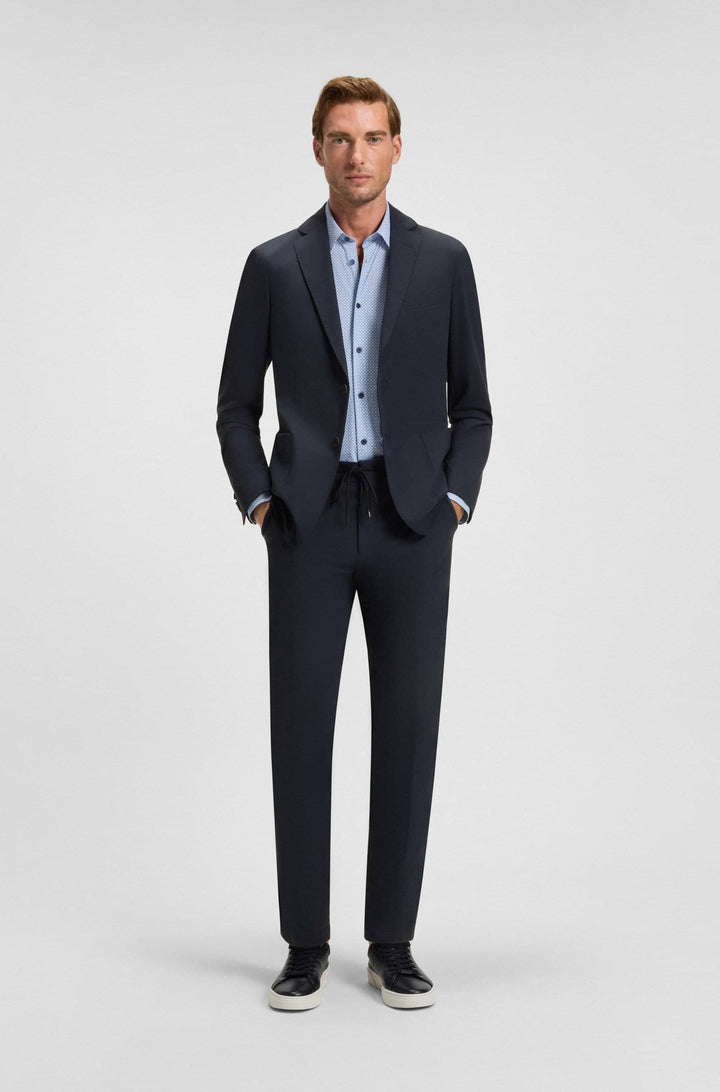 BOSS Trousers Slim Fit - P-GENIUSJ-RDS-WG-233 50502477- Concorde Fashion#color_navy-404