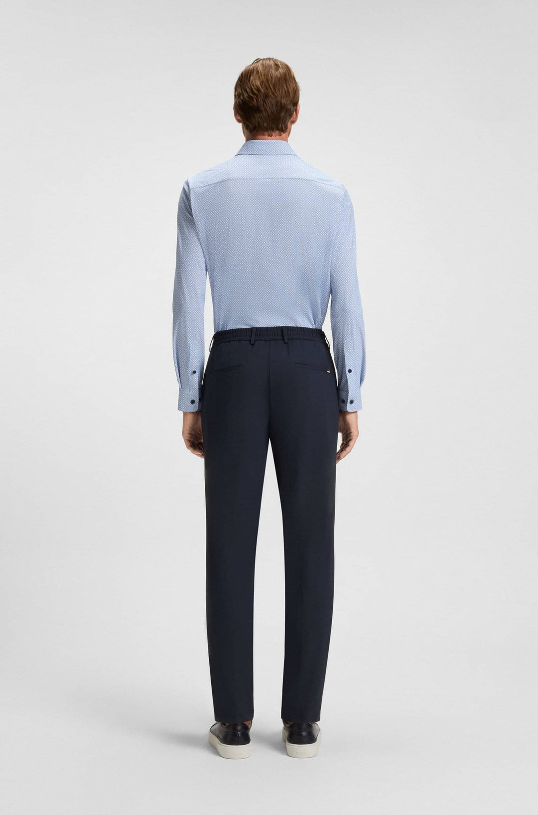 BOSS Trousers Slim Fit - P-GENIUSJ-RDS-WG-233 50502477- Concorde Fashion#color_navy-404