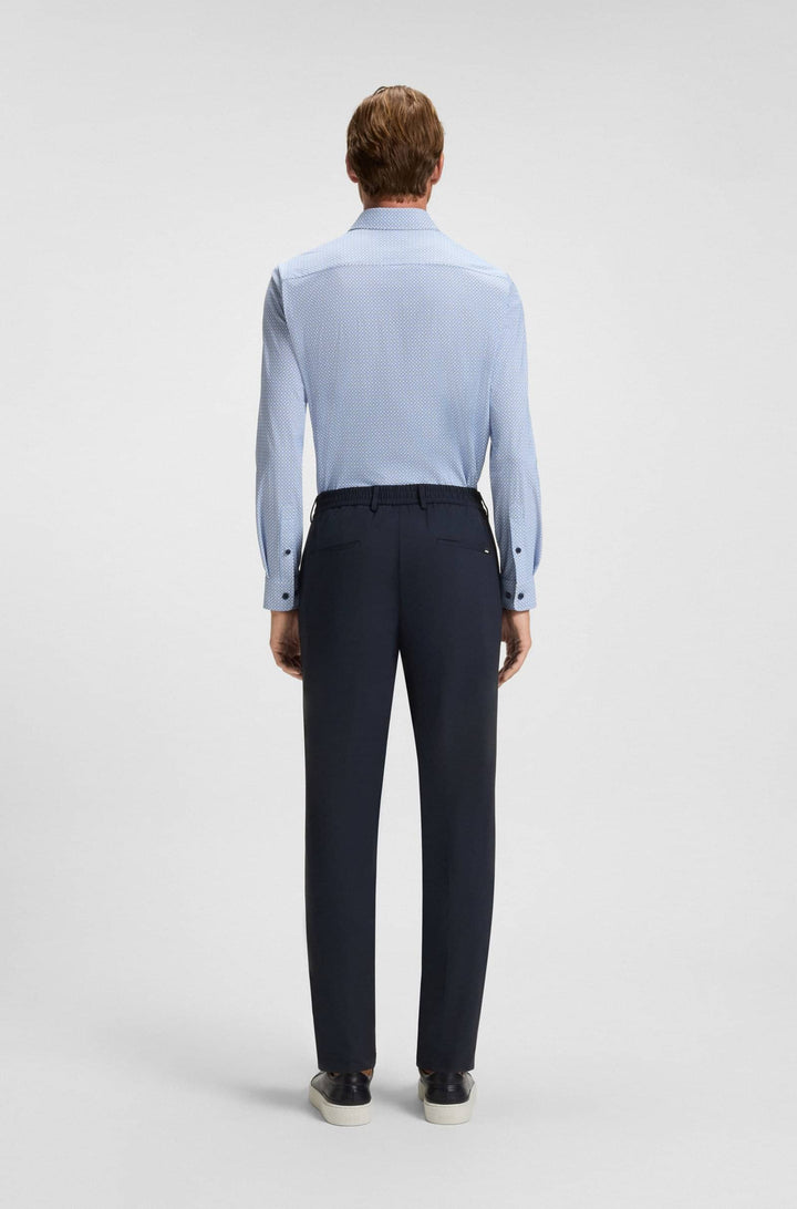 BOSS Trousers Slim Fit - P-GENIUSJ-RDS-WG-233 50502477- Concorde Fashion#color_navy-404
