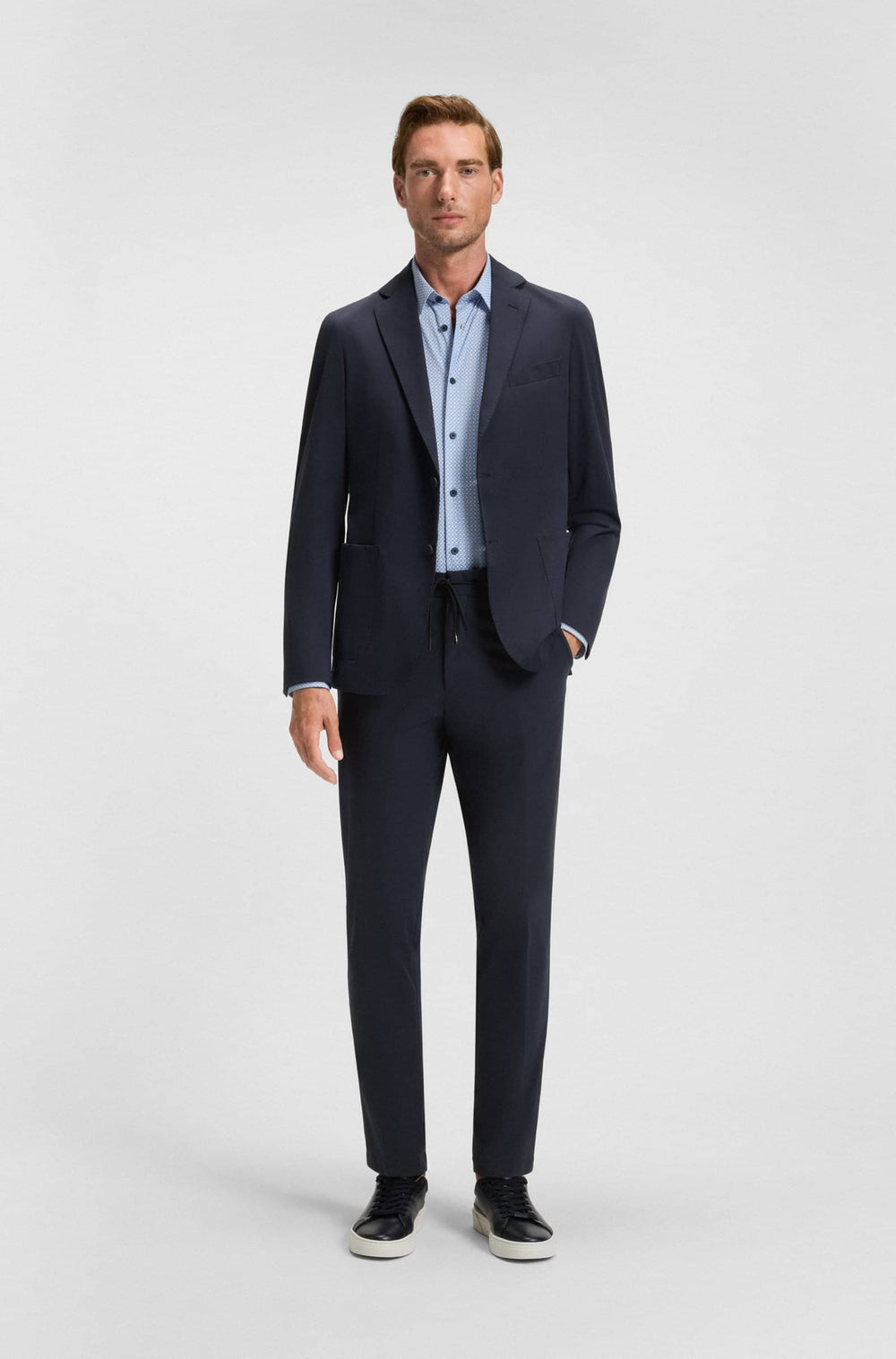 BOSS Blazers Slim Fit - P-HANRY-J-WG-233 50502488- Concorde Fashion#color_navy-404