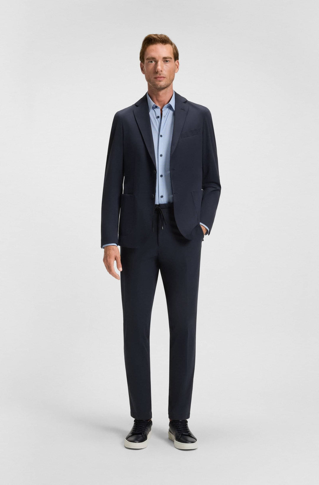 BOSS Blazers Slim Fit - P-HANRY-J-WG-233 50502488- Concorde Fashion#color_navy-404