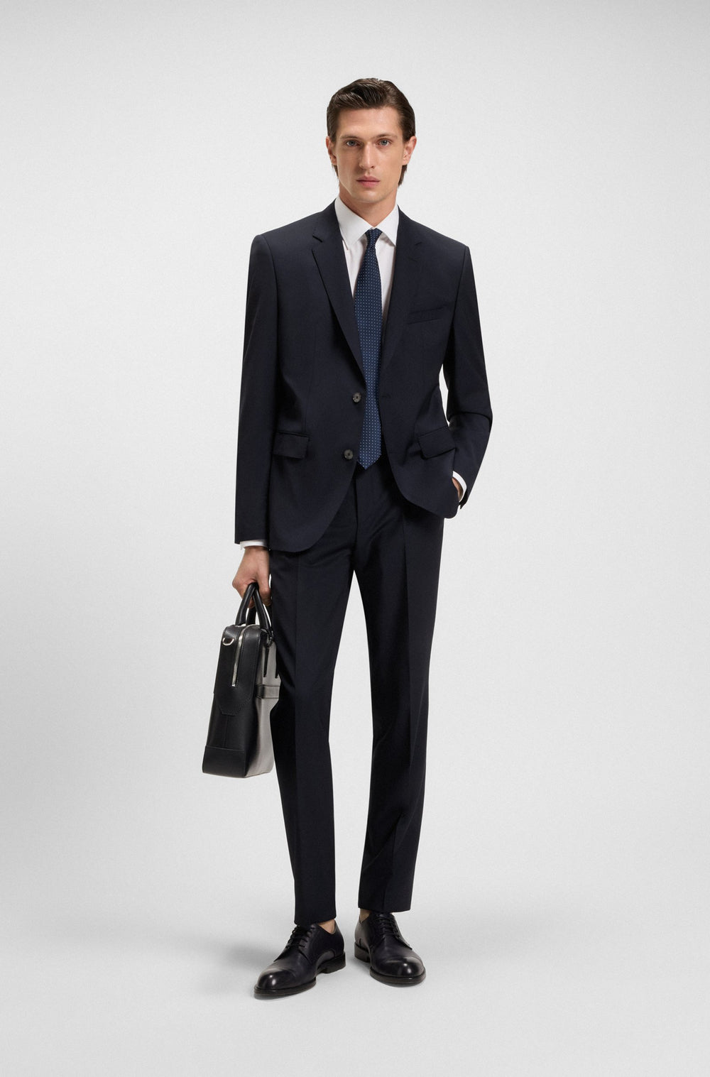 BOSS Blazers Regular Fit - H-JASPER-MM-C-224 50479998- Concorde Fashion#color_navy-405