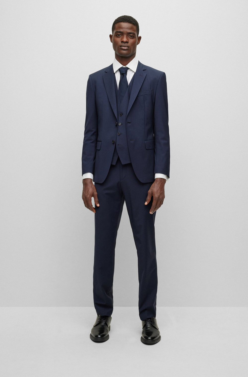 BOSS Vests  - H-JASPER-VS-MM-C-224 50480017- Concorde Fashion#color_navy-405