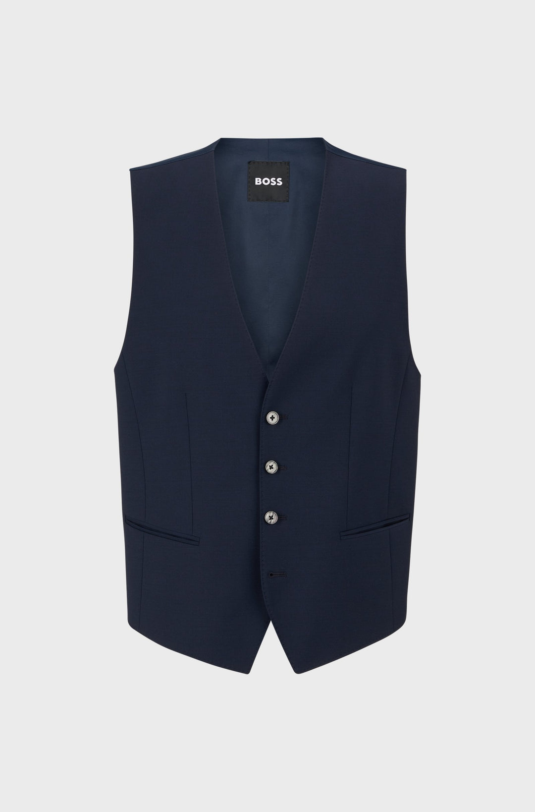 BOSS Vests  - H-JASPER-VS-MM-C-224 50480017- Concorde Fashion#color_navy-405