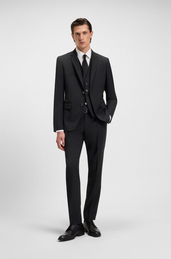 BOSS Vests Slim Fit - H-HUGE-VS-MM-C-224 50482736- Concorde Fashion#color_black-001