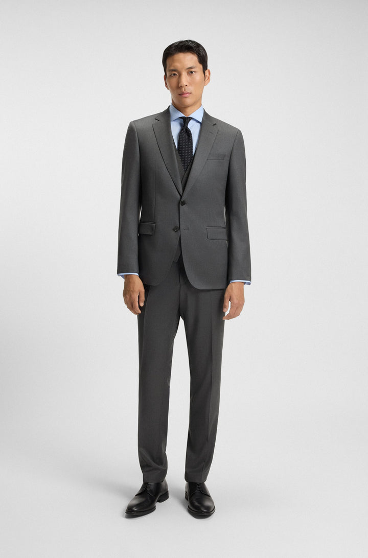 BOSS Vests Slim Fit - H-HUGE-VS-MM-C-224 50482736- Concorde Fashion#color_grey-028