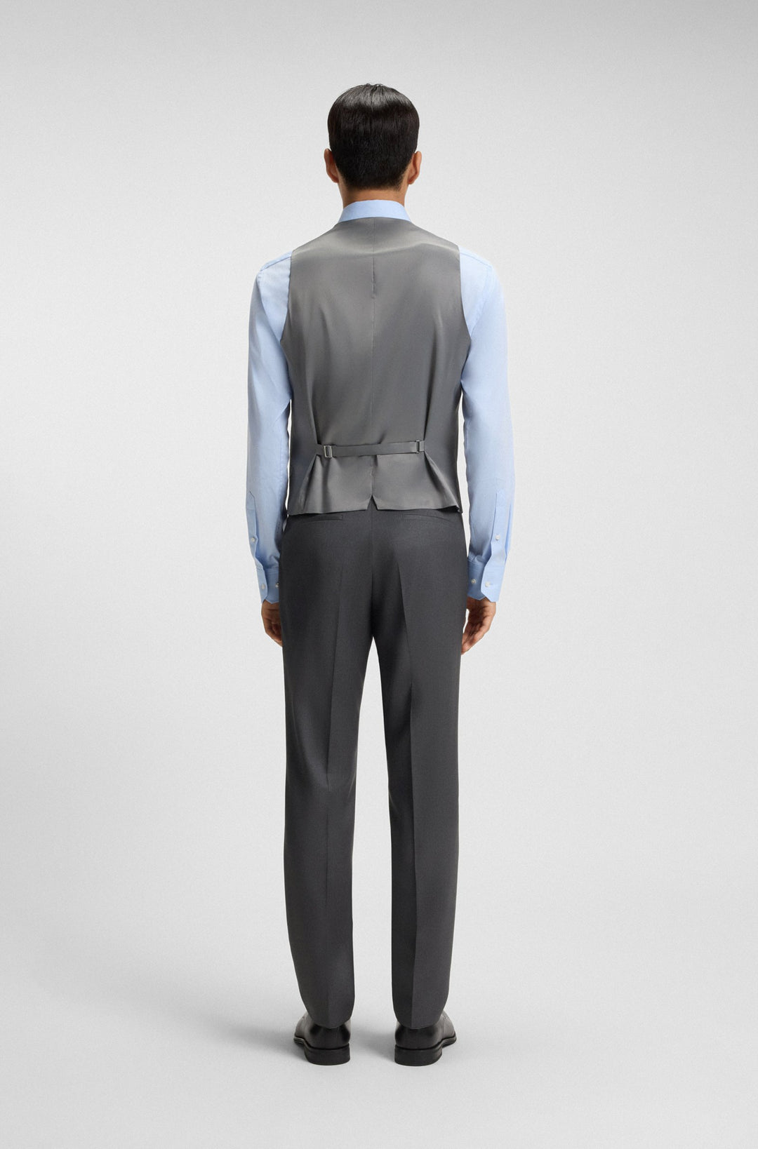 BOSS Vests Slim Fit - H-HUGE-VS-MM-C-224 50482736- Concorde Fashion#color_grey-028