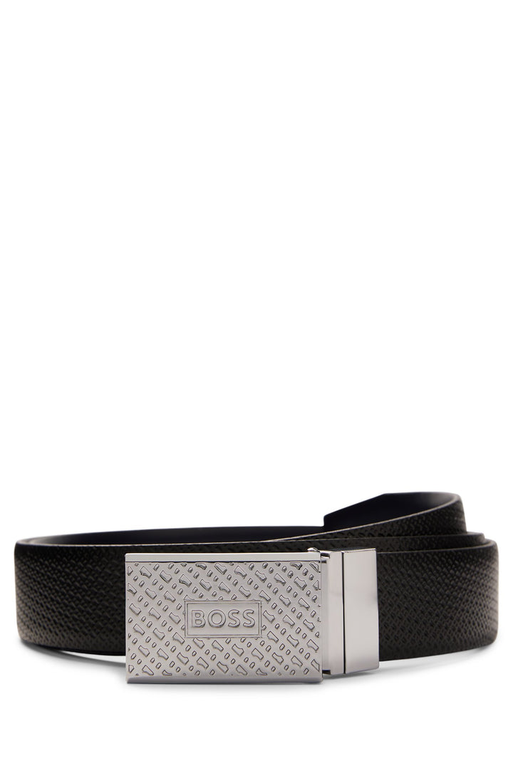 BOSS  Belts in Leather - GIACO_GB35_PP 10245669 01-50486973- Concorde Fashion#color_black-004