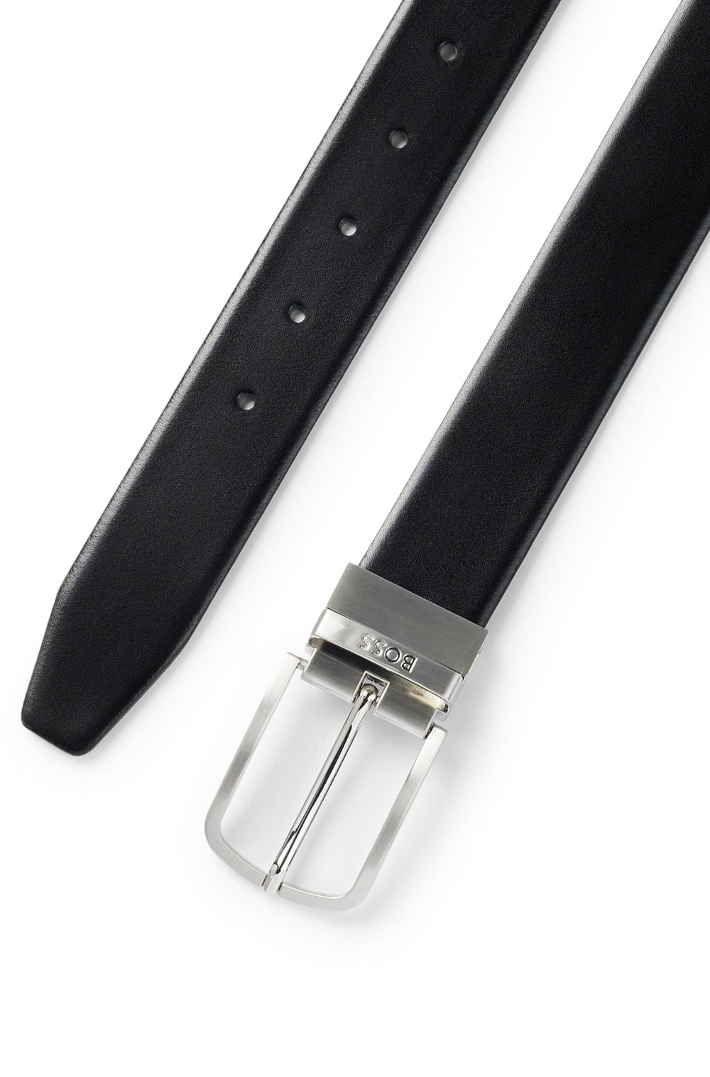 BOSS Belts in Leather - OWEN-B_OR35_PP 10245669 01-50491871- Concorde Fashion#color_black-002