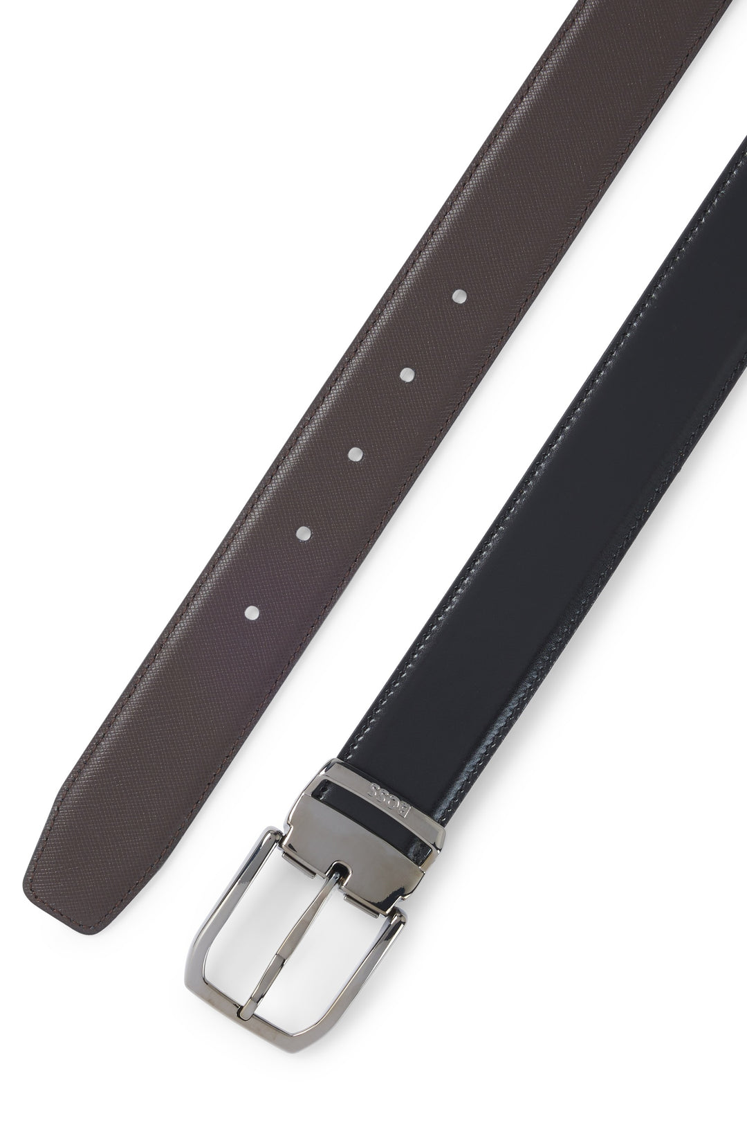 BOSS Belts  in Leather - OREISE_OR35_PPL 10245669 01-50537078- Concorde Fashion#color_black-002