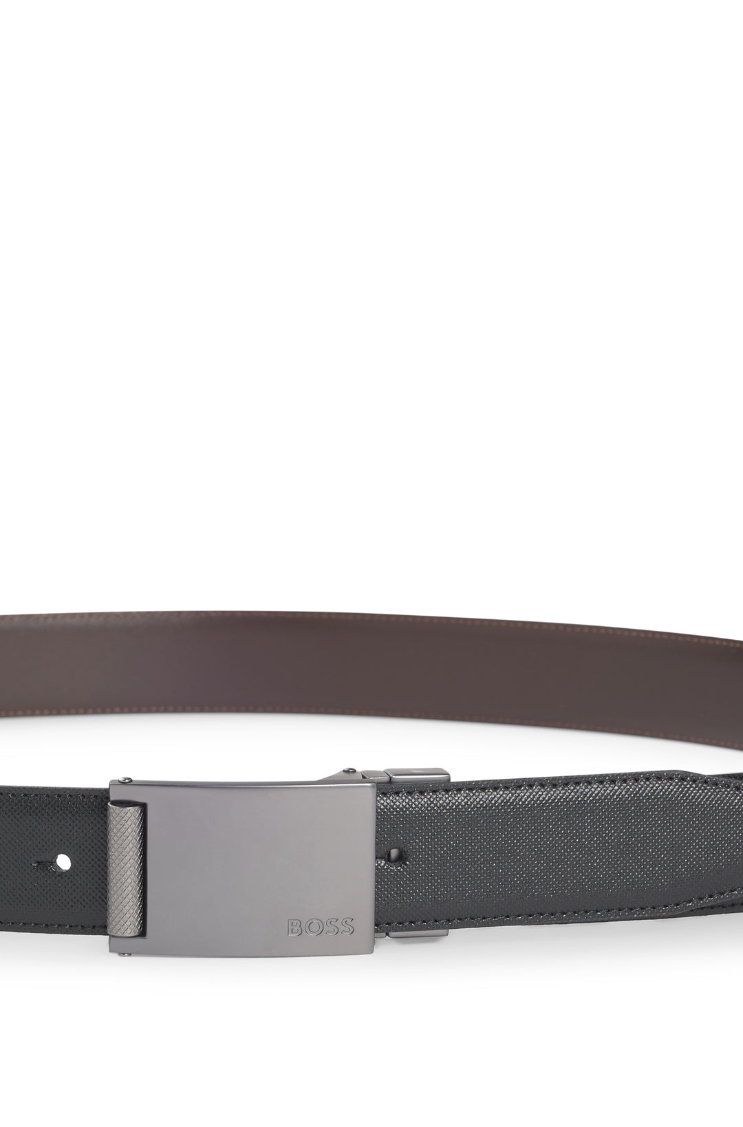 BOSS Belts  in Leather - GHILL_GB35_DIP 10245669 01-50537096- Concorde Fashion#color_black-002