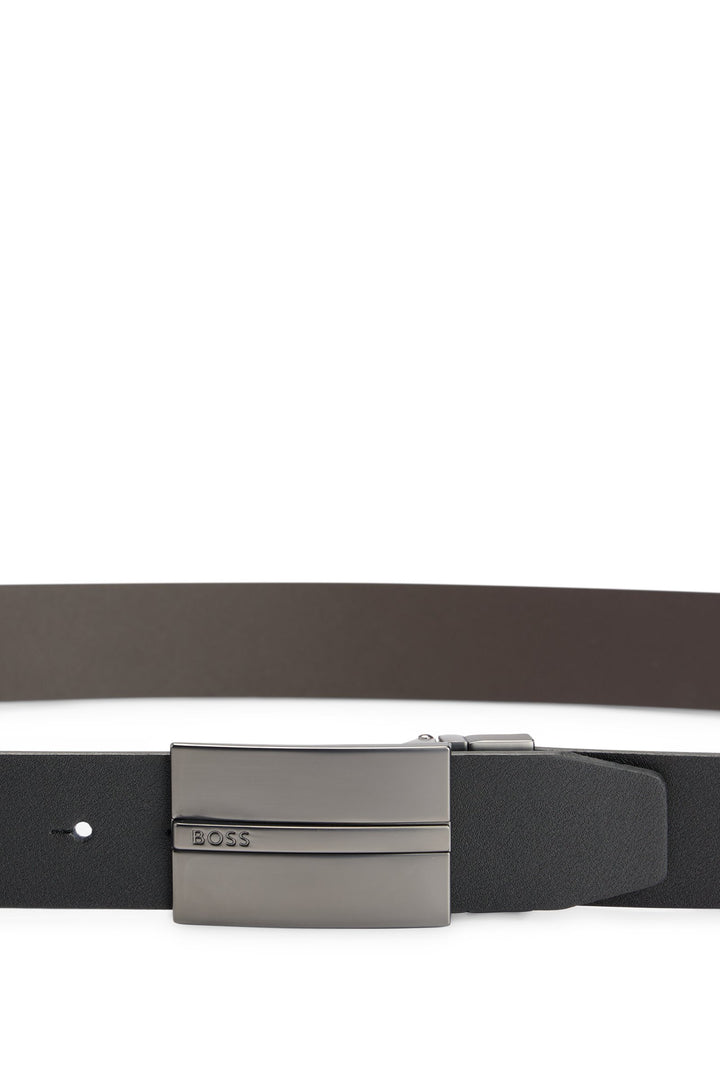 BOSS  Belts in Leather - GEDDY-SOFT_GB35_PP 10245738 01-50496764- Concorde Fashion#color_black-002