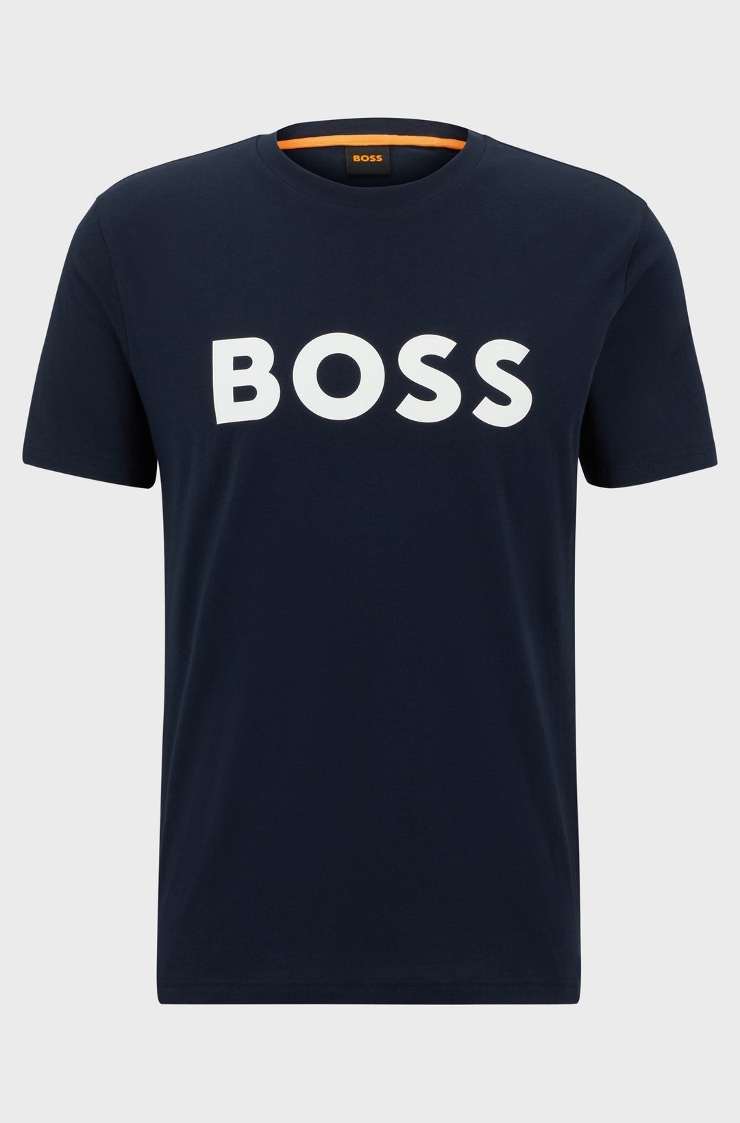 BOSS T-Shirts Regular Fit in Cotton - THINKING 1 10246016 01-50481923- Concorde Fashion#color_navy-405