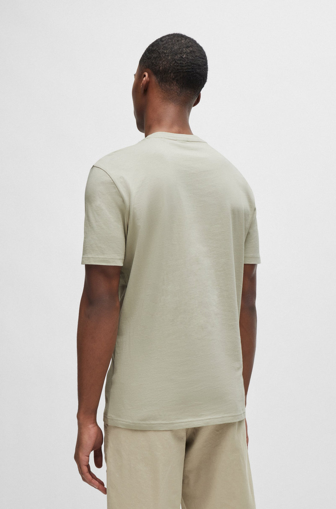 BOSS T-Shirts Regular Fit in Cotton - THINKING 1 10246016 01-50481923- Concorde Fashion#color_beige-271