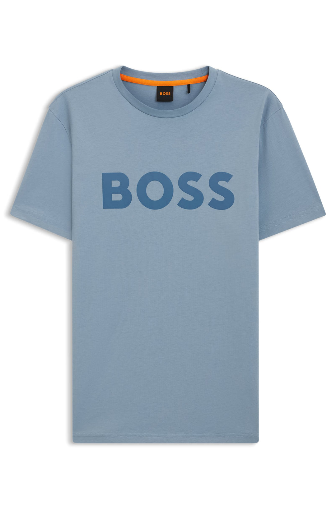BOSS T-Shirts Regular Fit in Cotton - THINKING 1 10246016 01-50481923- Concorde Fashion#color_blue-451