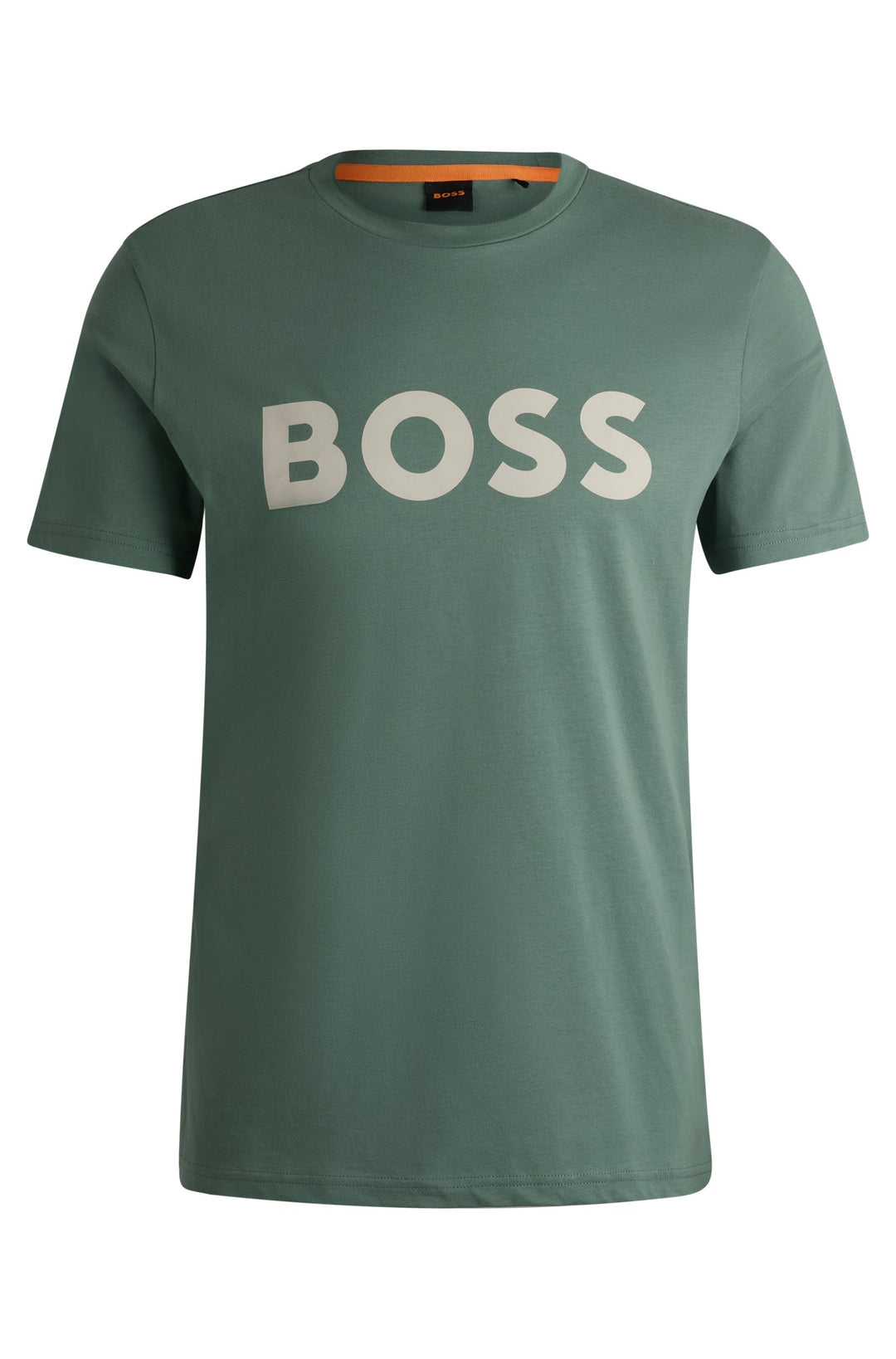 BOSS T-Shirts Regular Fit in Cotton - THINKING 1 10246016 01-50481923- Concorde Fashion#color_green-341