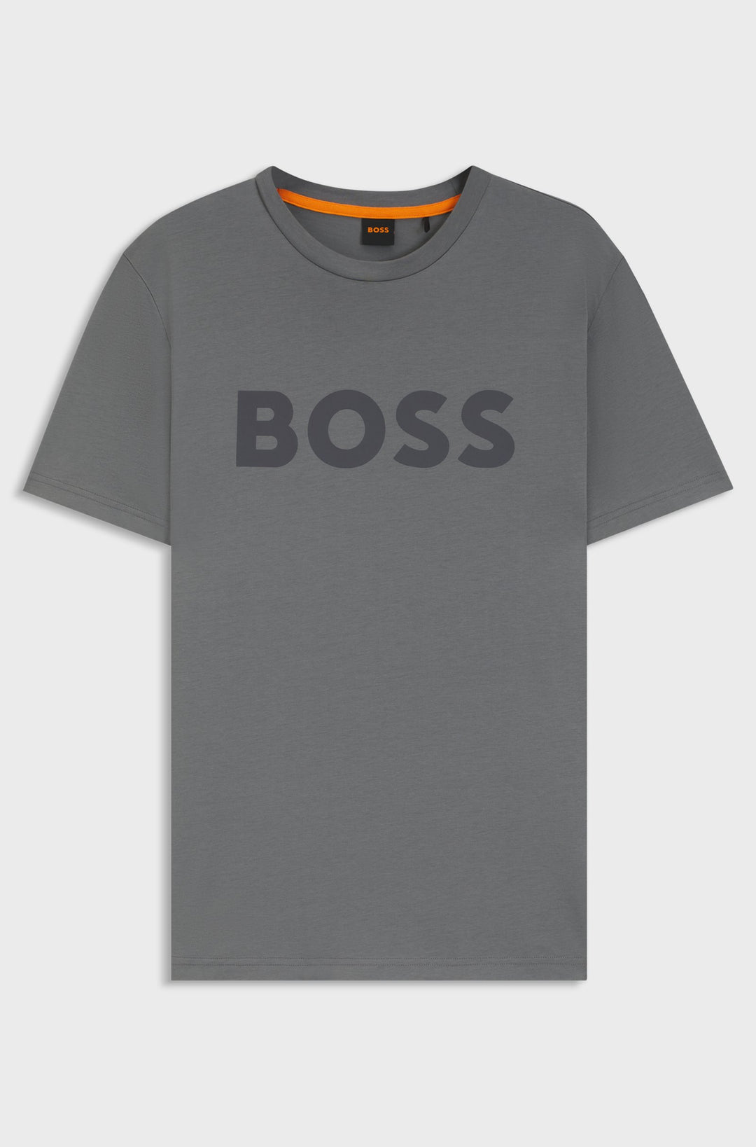 BOSS T-Shirts Regular Fit in Cotton - THINKING 1 10246016 01-50481923- Concorde Fashion#color_grey-062