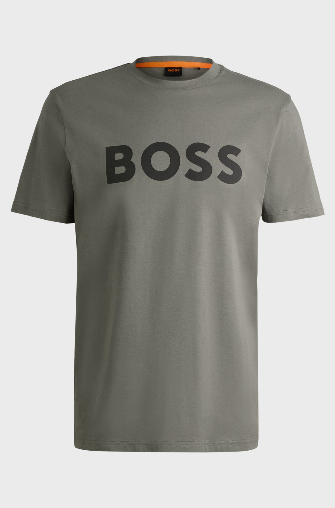 BOSS T-Shirts Regular Fit in Cotton - THINKING 1 10246016 01-50481923- Concorde Fashion#color_grey-076