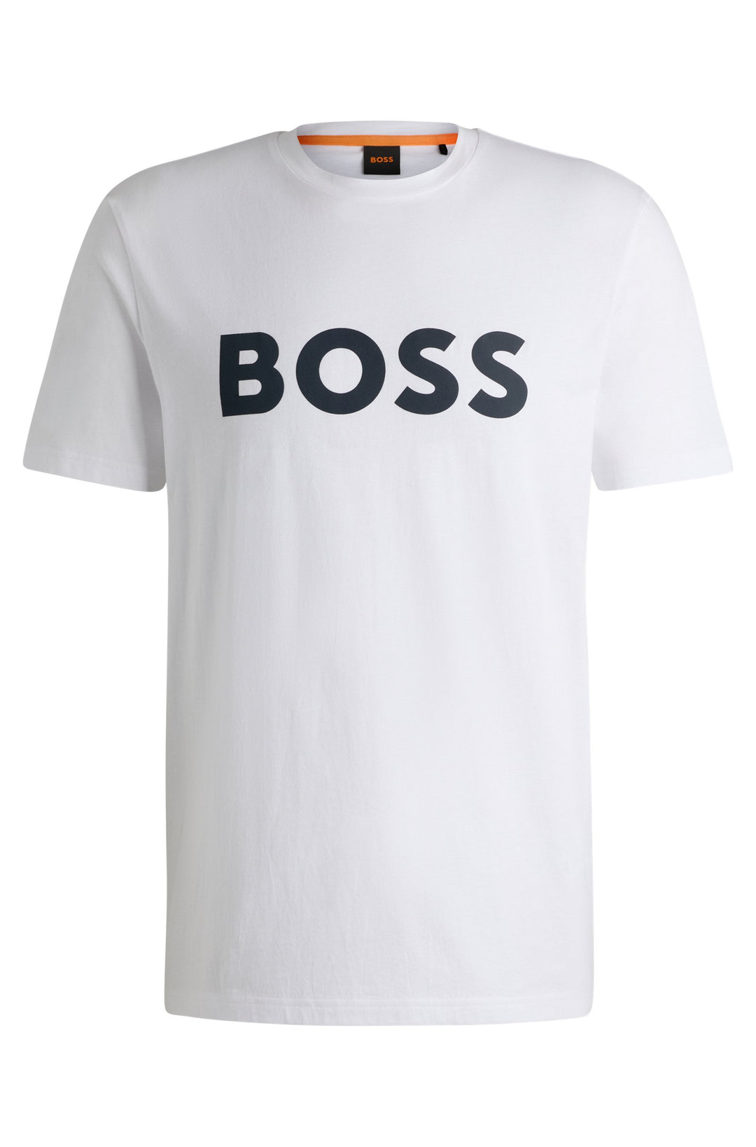 BOSS Regular Fit T-Shirts in Cotton - THINKING 1 10246016 01-50481923- Concorde Fashion#color_white-100