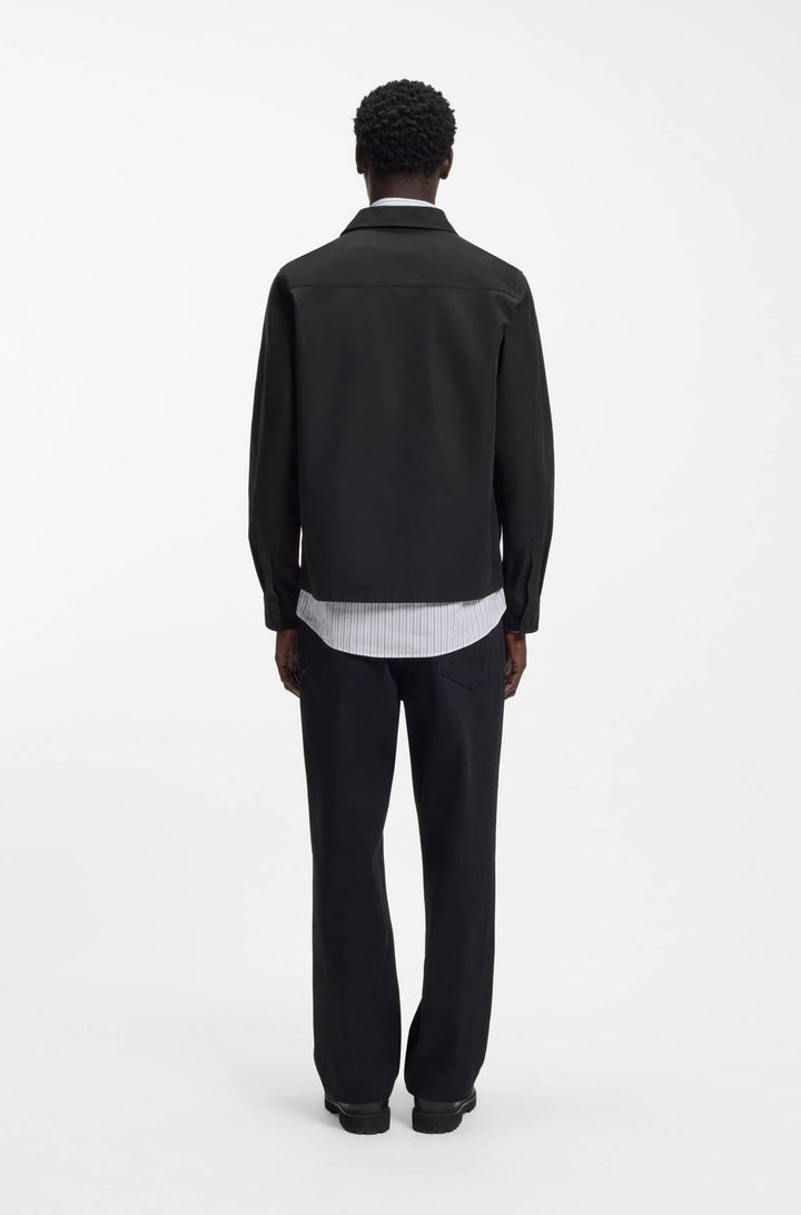 HUGO Casual Shirts Oversize Fit - EVALOM 50556274- Concorde Fashion#color_black-001