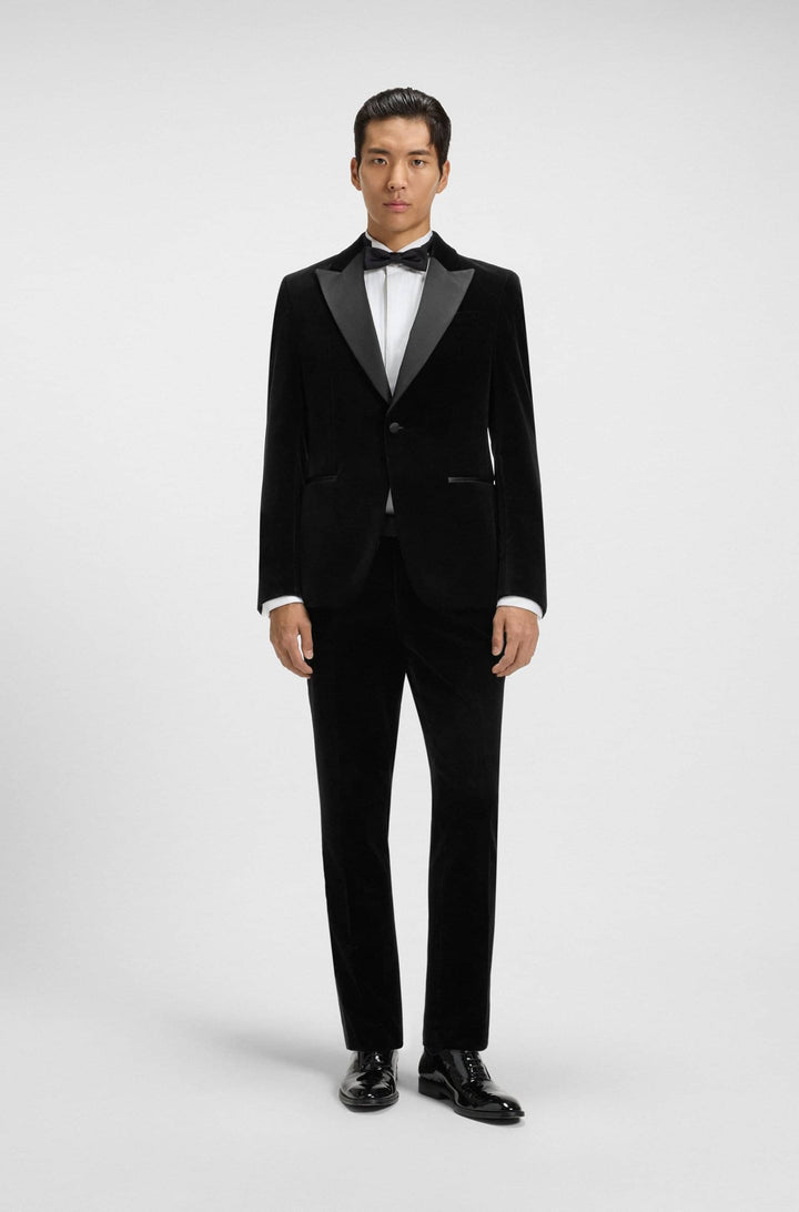 BOSS Trousers Slim Fit - H-GENIUS-TUX-244 50527948- Concorde Fashion#color_black-001