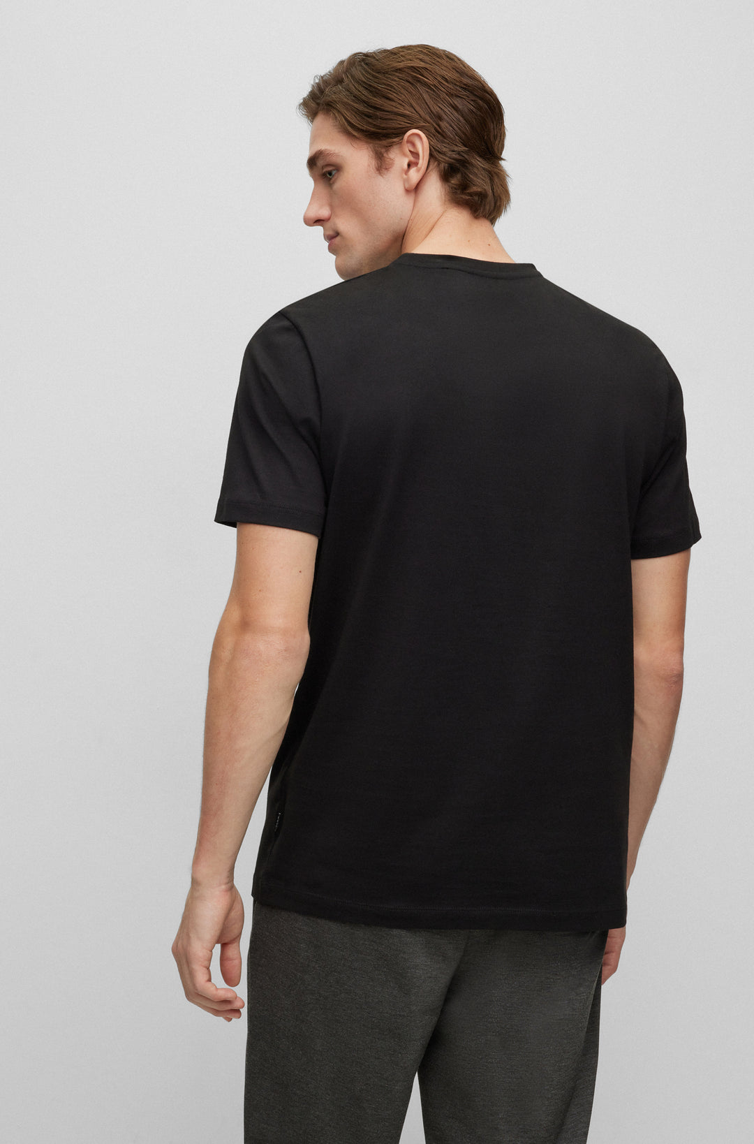 BOSS T-Shirts Regular Fit in Cotton - TIBURT 354 10247153 01-50495742- Concorde Fashion#color_black-001