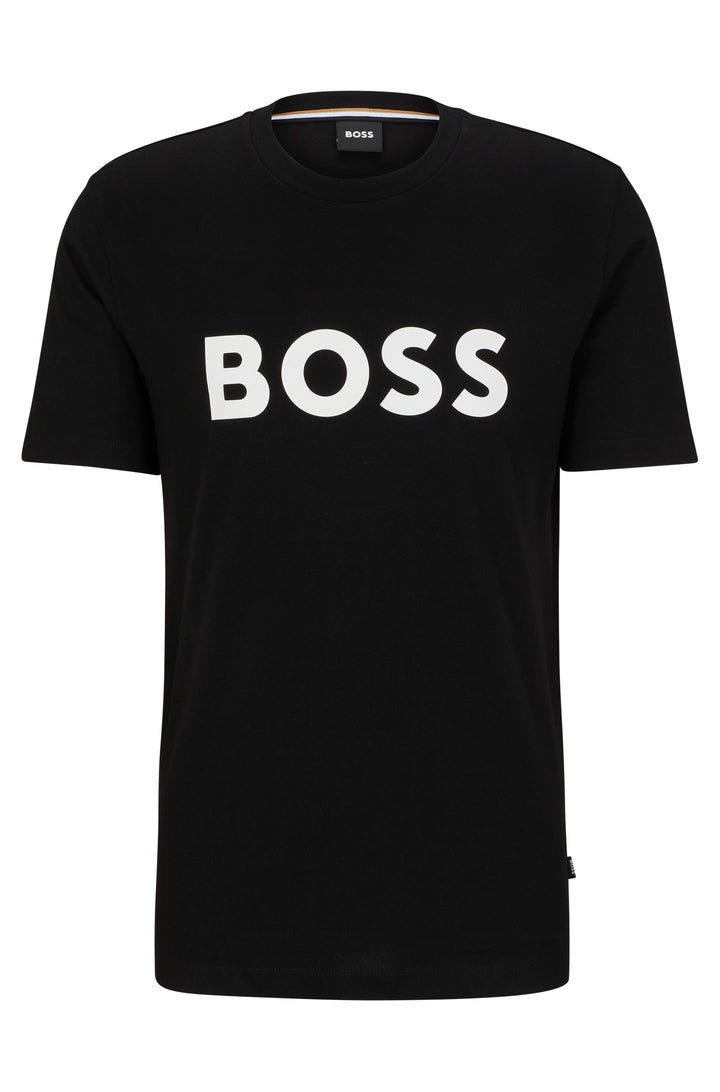 BOSS T-Shirts Regular Fit in Cotton - TIBURT 354 10247153 01-50495742- Concorde Fashion#color_black-001