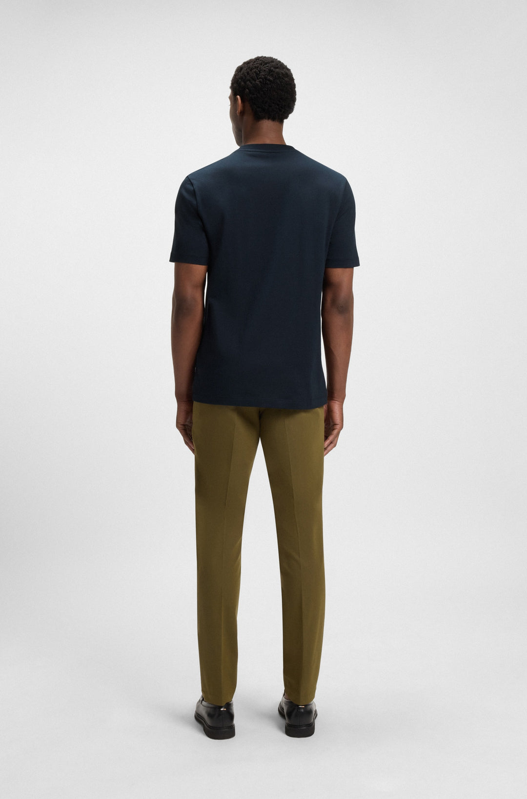 BOSS T-Shirts Regular Fit in Cotton - C-THOMPSON 121 10247170 01-50536796- Concorde Fashion#color_navy-404