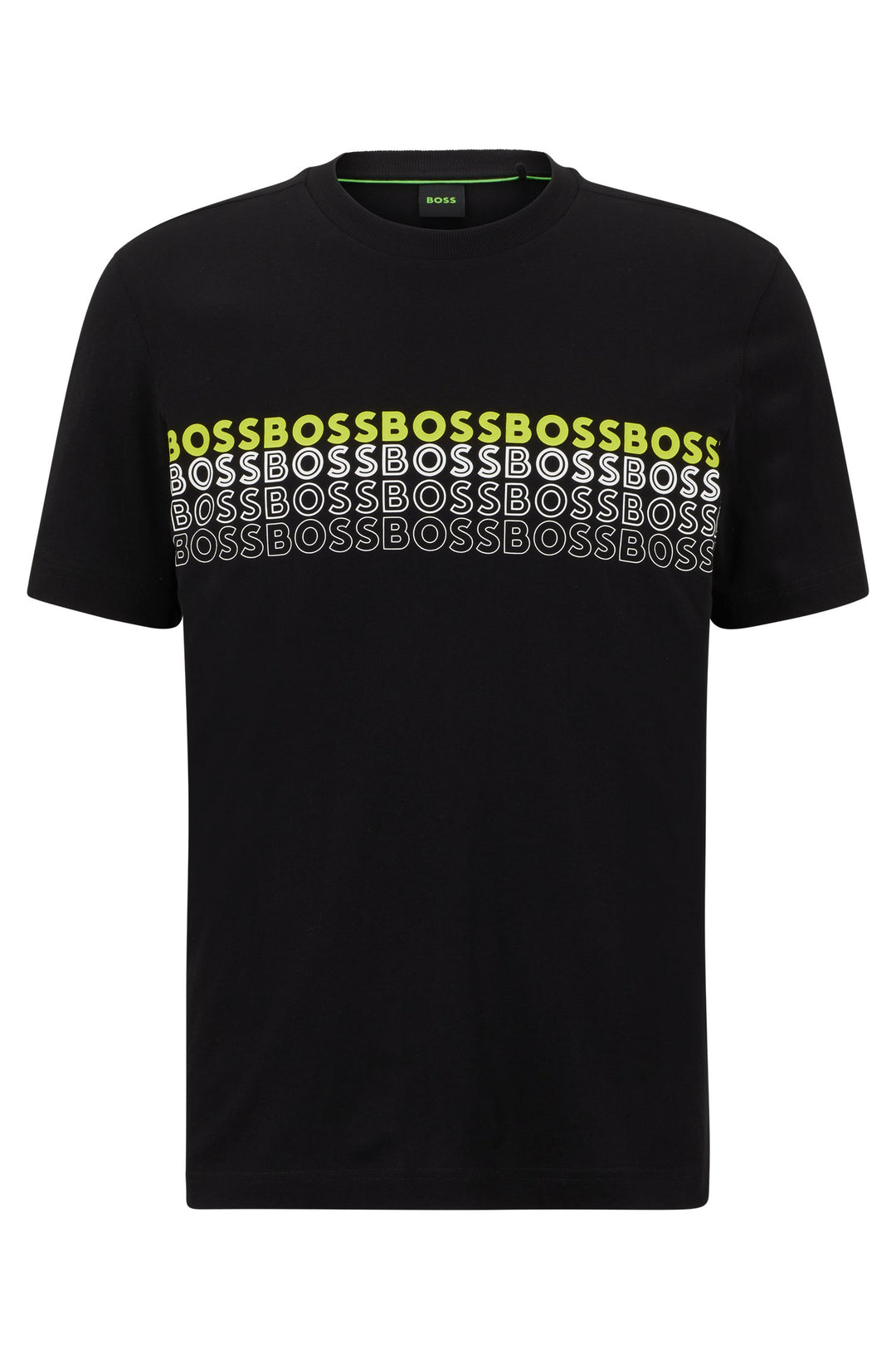 BOSS Regular Fit T-Shirts in Cotton - TEE 2 10247491 01-50488785- Concorde Fashion#color_black-001