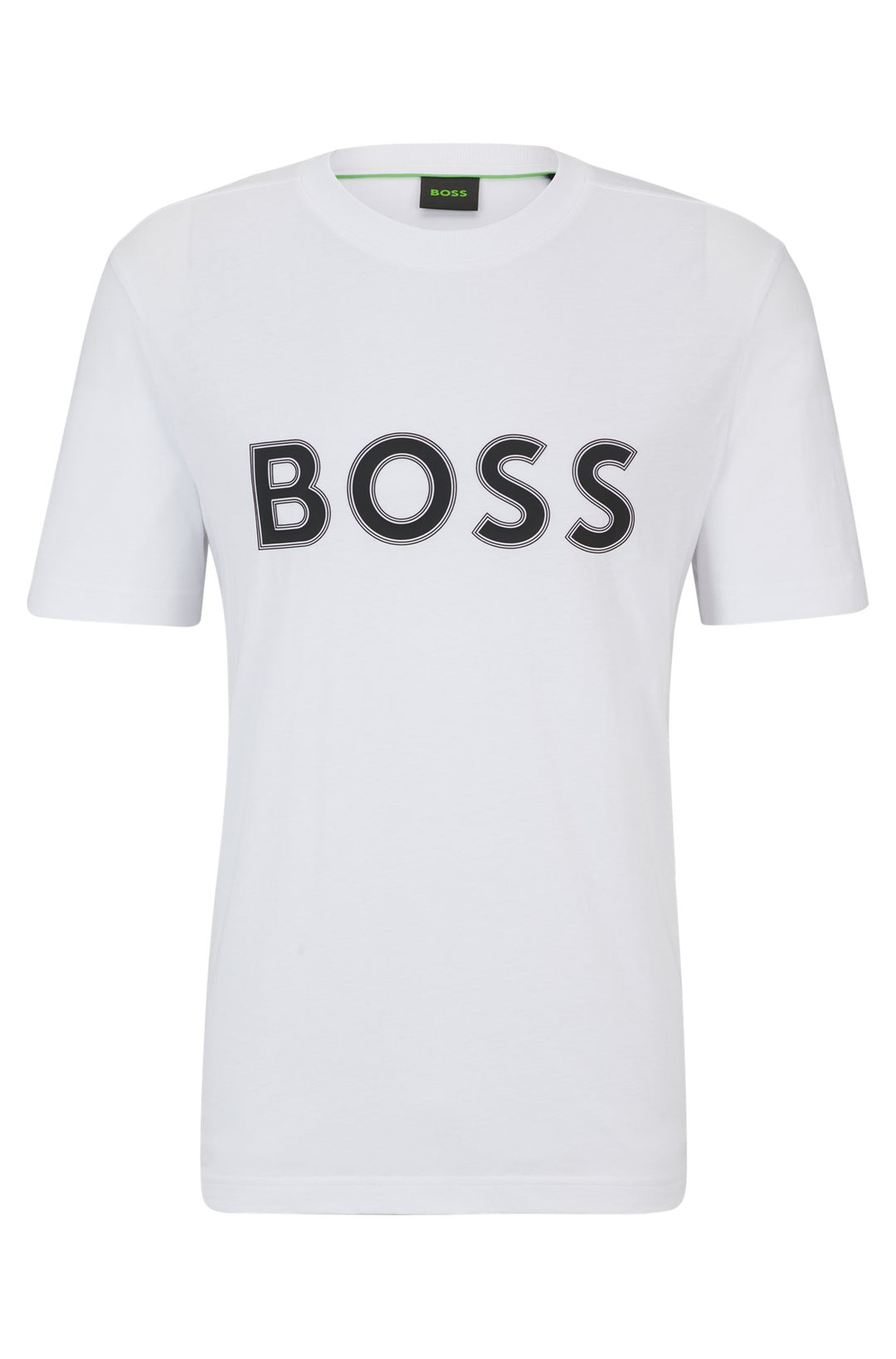 BOSS Regular Fit T-Shirts in Cotton - TEE 1 10247491 01-50506344- Concorde Fashion#color_white-100