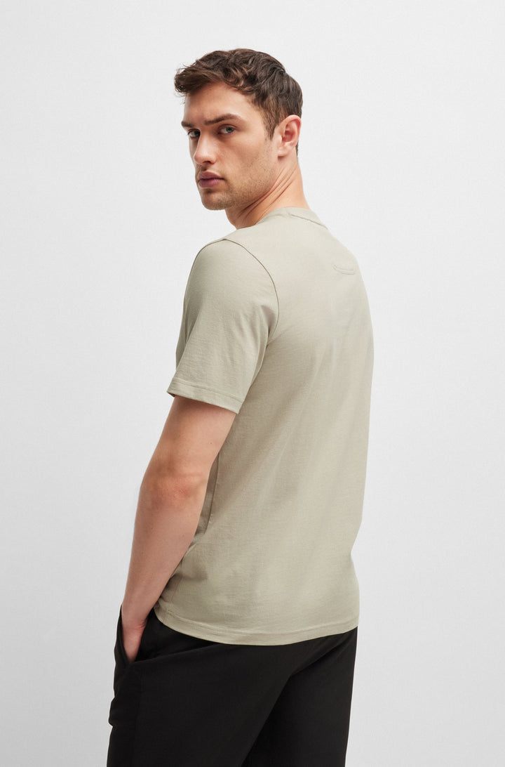 BOSS T-Shirts Regular Fit in Cotton - TEE 1 10247491 01-50519358- Concorde Fashion#color_beige-271