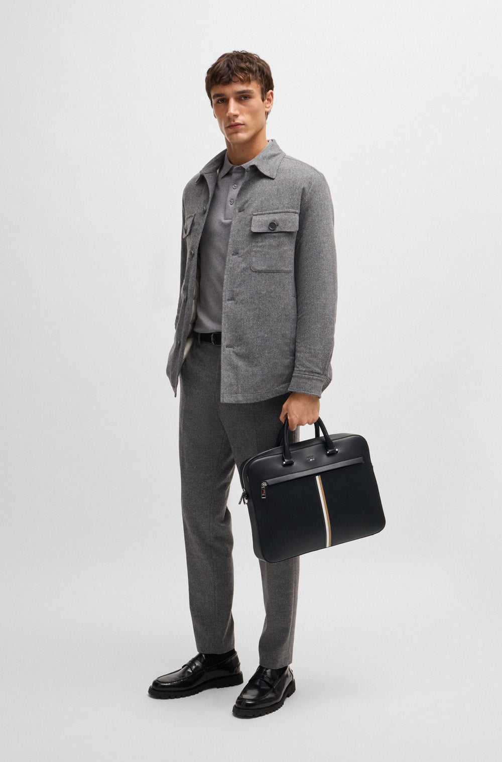 BOSS Bags  in Polyester Mix - RAY_S_SINGLE_DOC 10247520 01-50516645- Concorde Fashion#color_black-001