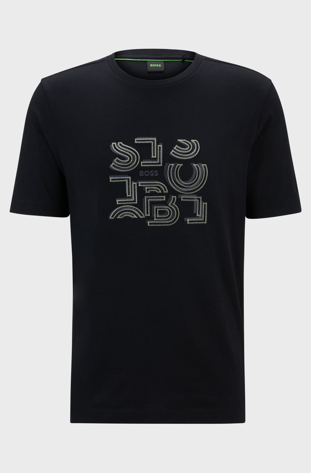 BOSS T-Shirts Regular Fit in Cotton - TEE 4 10247529 01-50519350- Concorde Fashion#color_black-001