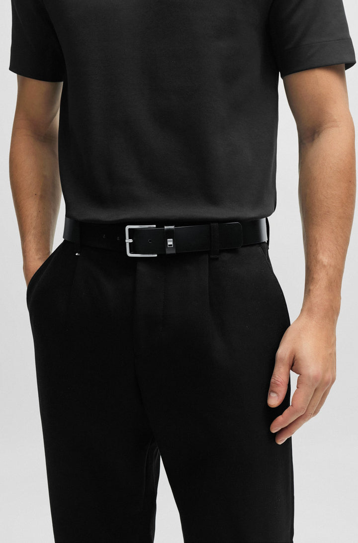 BOSS  Belts in Leather - THER-FLAG-E_SZ35 10247900 01-50486839- Concorde Fashion#color_black-001