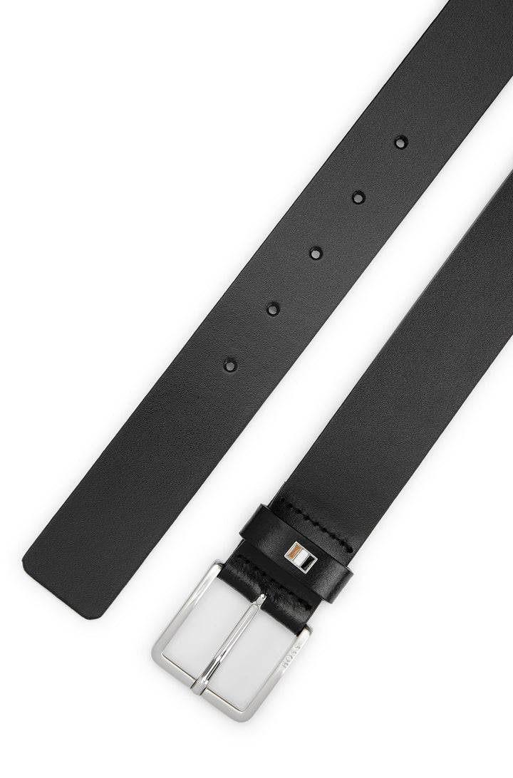 BOSS  Belts in Leather - THER-FLAG-E_SZ35 10247900 01-50486839- Concorde Fashion#color_black-001