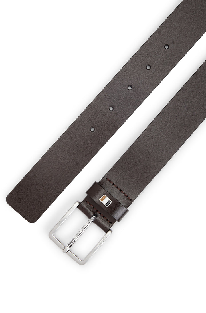 BOSS Belts  in Leather - THER-FLAG-E_SZ35 10247900 01-50486839- Concorde Fashion#color_brown-205