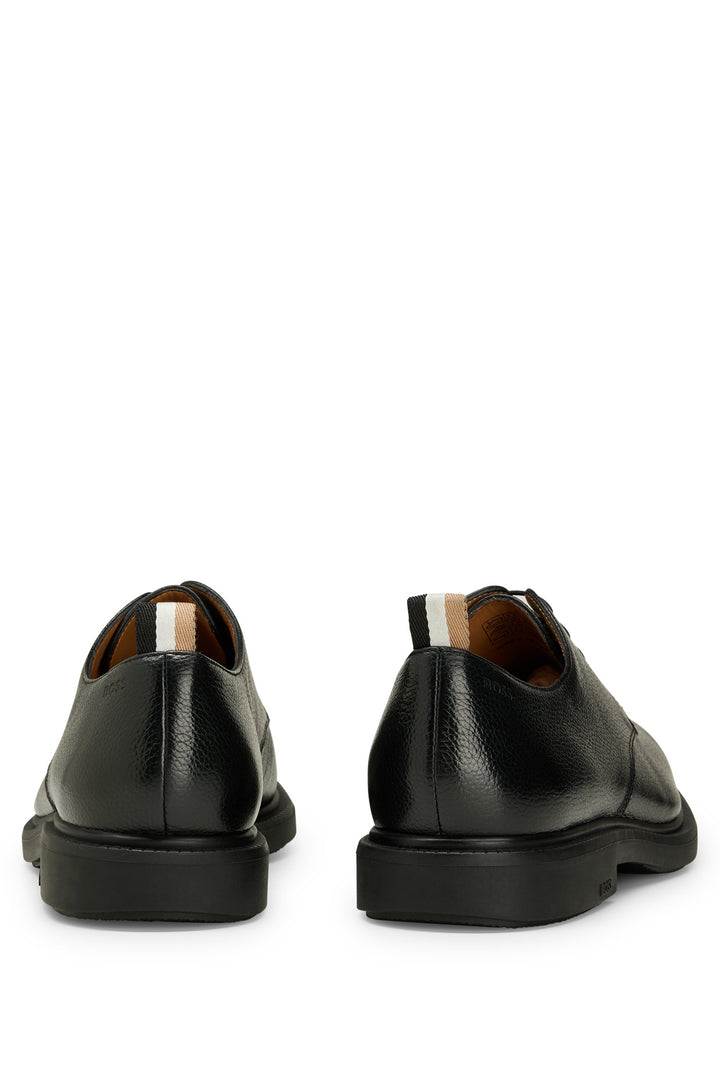 BOSS Formal Shoes Standard Sole in Leather - LARRY_DERB_GR 10247993 01-50487685- Concorde Fashion#color_black-001