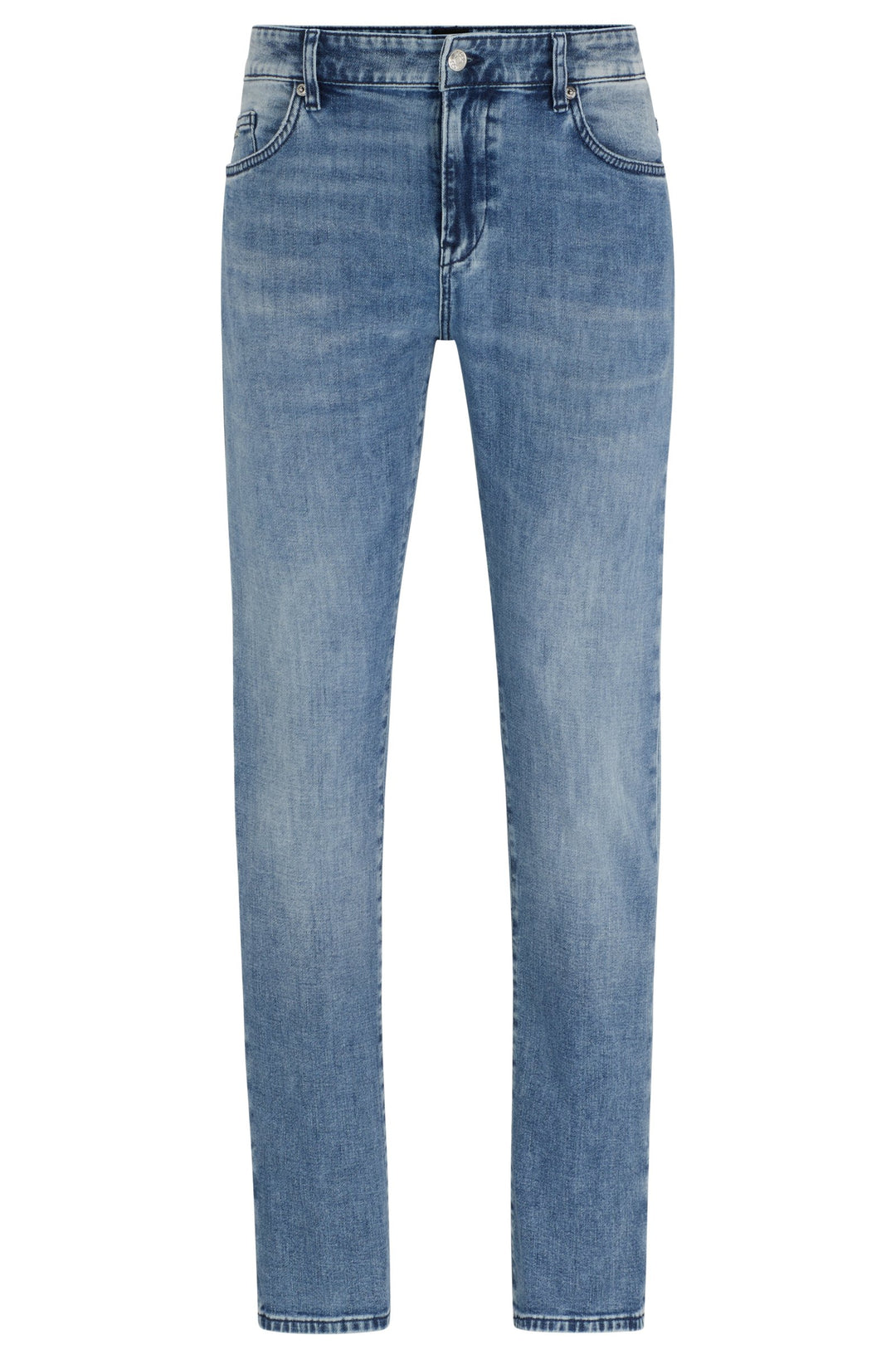 BOSS Slim Fit Jeans in Cotton Mix - DELAWARE3-1 10248179 05-50513631- Concorde Fashion#color_blue-441